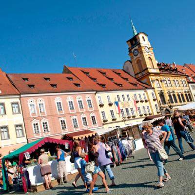 Cheb Namesti Marktplatz Square